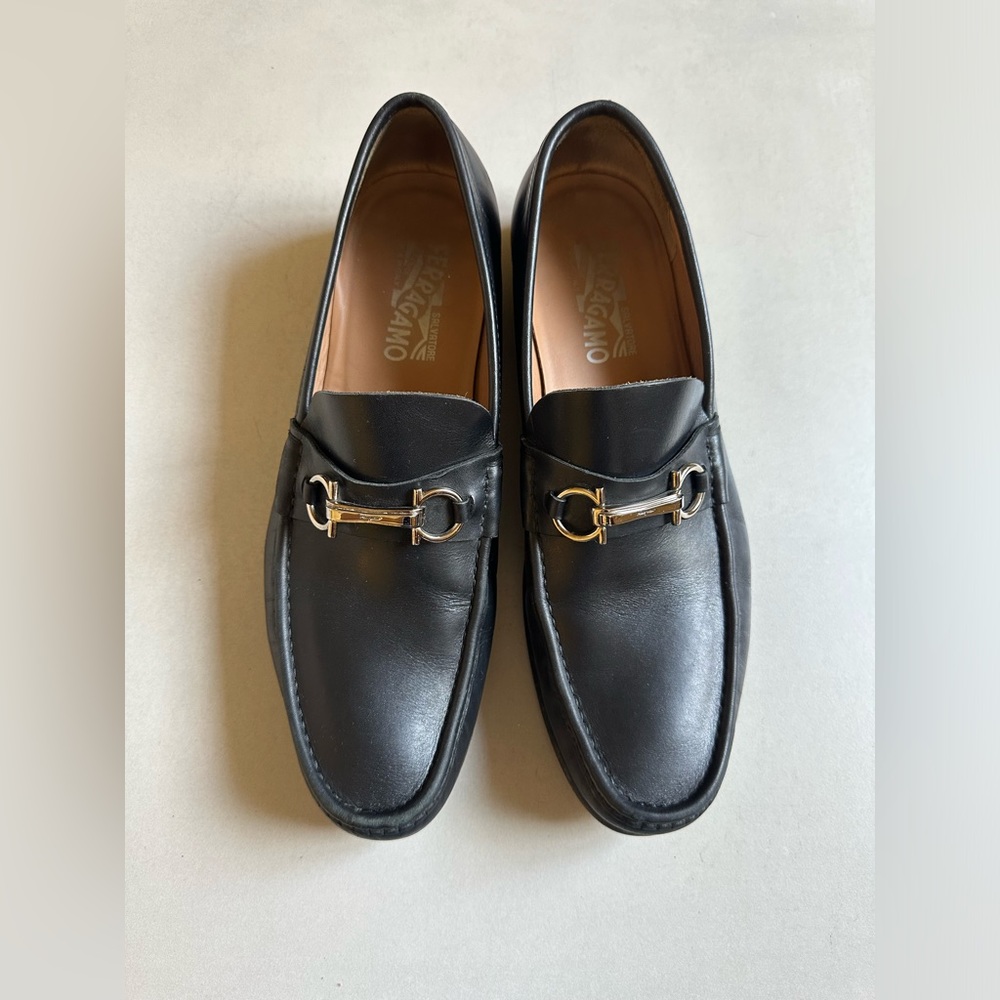 FERRAGAMO Leather authentic men’s shoes
